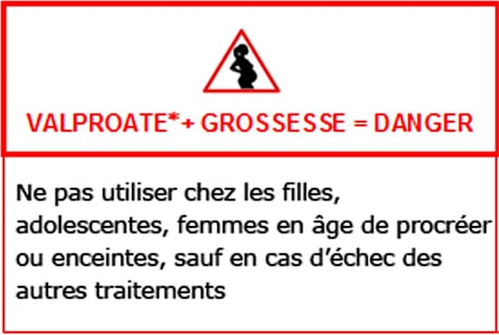 valproate pictogramme