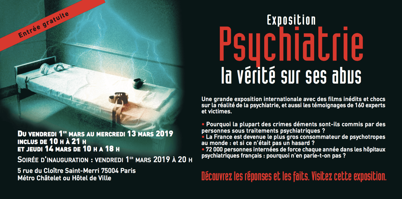 La scientologie déploie ses griffes sur les personnes psychiatrisées, réagissons ! #stopCCDH
