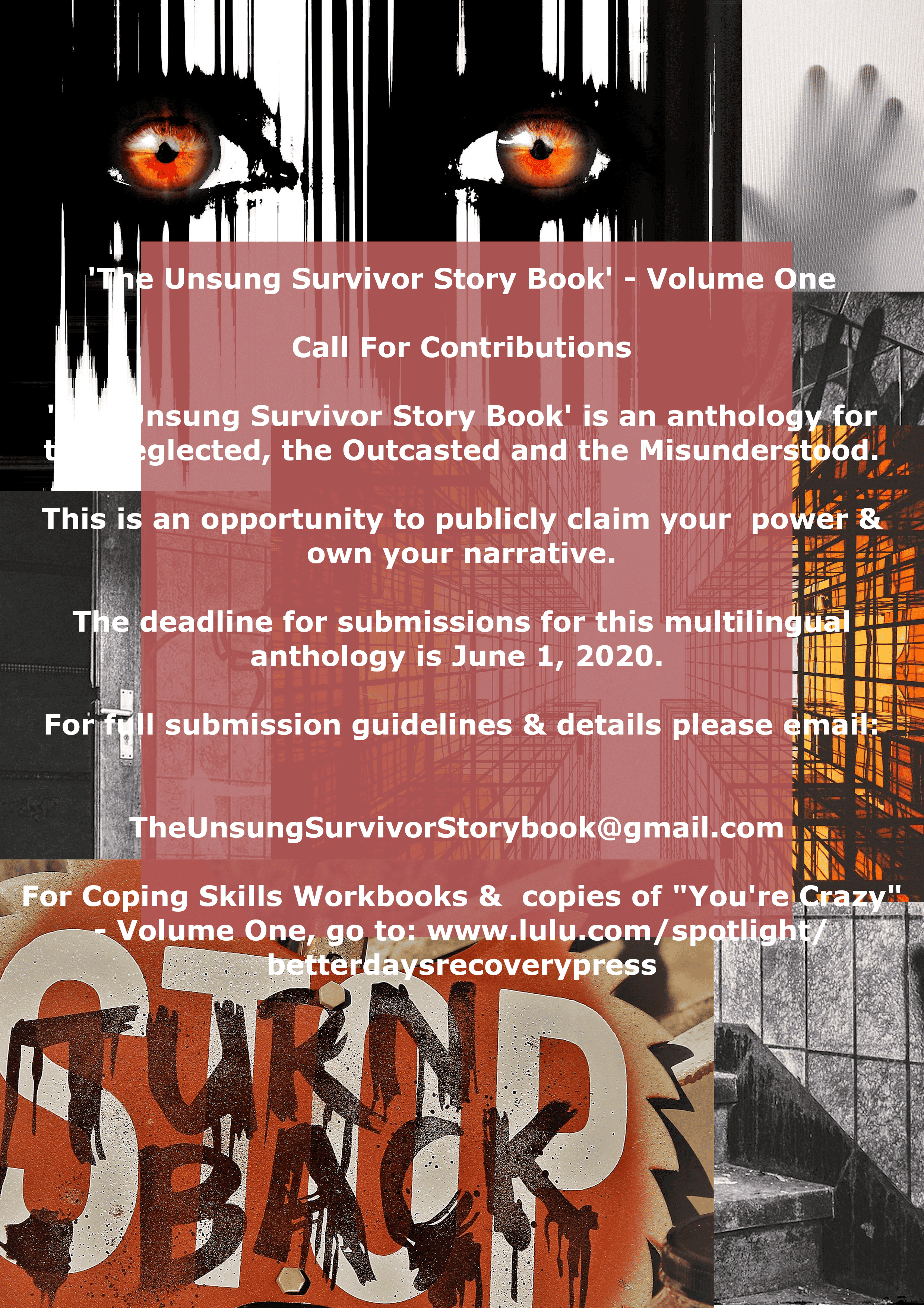 “The Unsung Survivor Story Book”&rsquo; – Call For Contributions